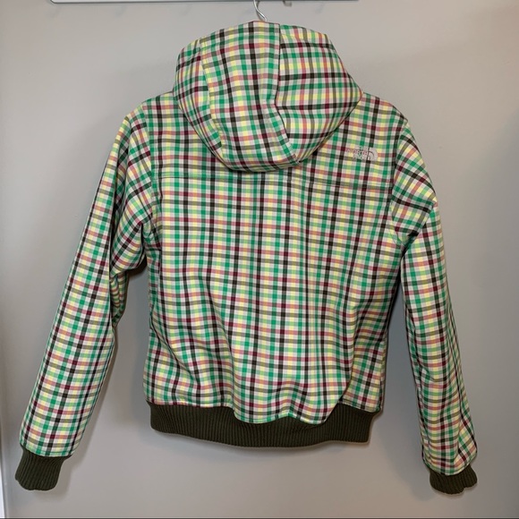 THE NORTH FACE Plaid Winter Coat - Picture 5 of 6